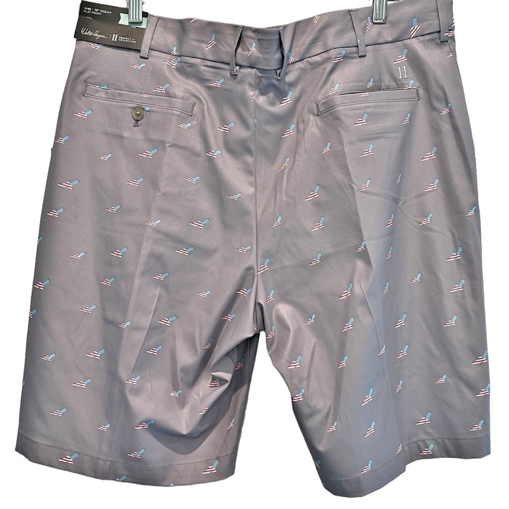 Walter Hagen Perfect 11‎ Stretch Waistband Golf Shorts Double Eagle Monument NEW - Picture 9 of 13
